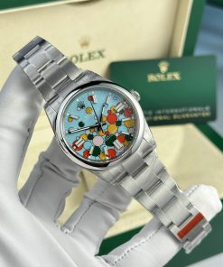 Rolex Oyster Perpetual 124300 Celebration Dial Clean Factory Best Replica 36mm