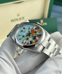 Rolex Oyster Perpetual 124300 Celebration Dial Clean Factory Best Replica 36mm