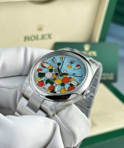 Rolex Oyster Perpetual 124300 Celebration Dial Clean Factory Best Replica 36mm