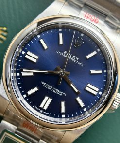 Rolex Oyster Perpetual 124300 Replica Watch Blue Dial King Factory 41mm (2)