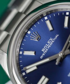 Rolex Oyster Perpetual 124300 Replica Watch Blue Dial VS Factory 41mm (1)
