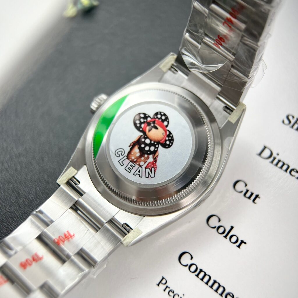 Rolex Oyster Perpetual 126000 Black Dial Replica Clean Factory 36mm (4)