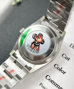 Rolex Oyster Perpetual 126000 Black Dial Replica Clean Factory 36mm (4)