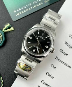 Rolex Oyster Perpetual 126000 Black Dial Replica Clean Factory 36mm (4)