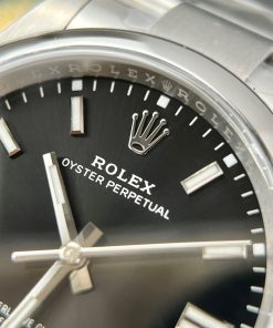 Rolex Oyster Perpetual 126000 Black Dial Replica Clean Factory 36mm (4)