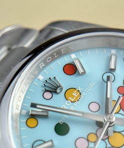 Rolex Oyster Perpetual 126000 Ice Blue Celebration Dial Clean Factory 36mm (15)