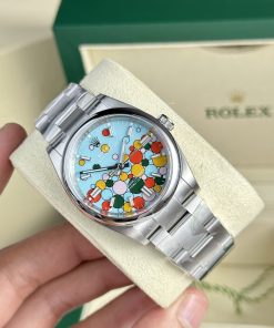 Rolex Oyster Perpetual 126000 Ice Blue Celebration Dial Clean Factory 36mm (15)