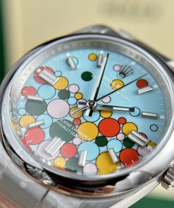 Rolex Oyster Perpetual 126000 Ice Blue Celebration Dial Clean Factory 36mm (15)