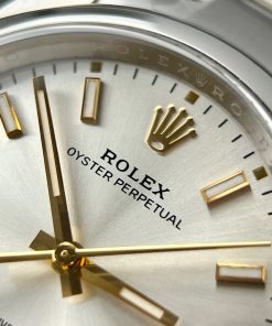 Rolex Oyster Perpetual 126000 Replica Watches Clean Factory Silver Dial 36mm (4)