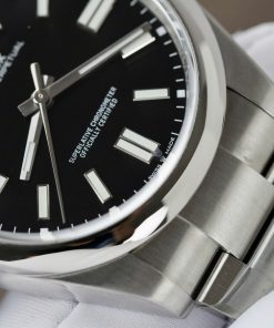 Rolex Oyster Perpetual Best Replica Watch Black Dial Clean Factory 41mm (2)