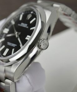Rolex Oyster Perpetual Best Replica Watch Black Dial Clean Factory 41mm (2)