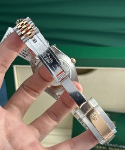 Rolex Replica Watch Gold Wrapped MOP Dial GM Factory 41mm (6)