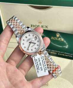Rolex Replica Watch Gold Wrapped MOP Dial GM Factory 41mm (6)