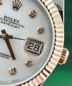 Rolex Replica Watch Gold Wrapped MOP Dial GM Factory 41mm (6)