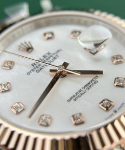 Rolex Replica Watch Gold Wrapped MOP Dial GM Factory 41mm (6)