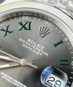 Rolex Replica Watches DateJust 126300 Wimbledon Dial VS Factory 41mm (9)