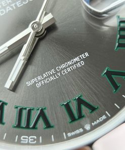 Rolex Replica Watches DateJust 126300 Wimbledon Dial VS Factory 41mm (9)