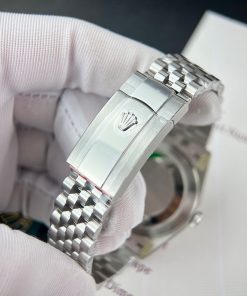 Rolex Replica Watches DateJust 126300 Wimbledon Dial VS Factory 41mm (9)