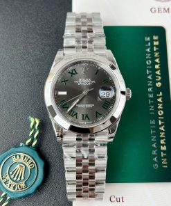 Rolex Replica Watches DateJust 126300 Wimbledon Dial VS Factory 41mm (9)