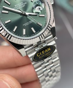 Rolex Replica Watches DateJust 126334 Green Dial Clean Factory 41mm (2)