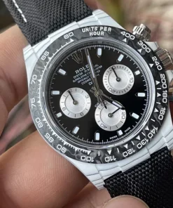 Rolex Replica Watches Daytona White Carbon Diw Factory 40mm (2)