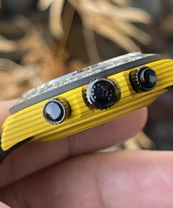 Rolex Replica Watches Daytona Yellow Carbon DIW Factory 40mm (11)