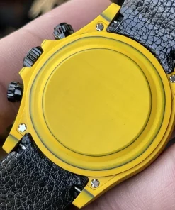 Rolex Replica Watches Daytona Yellow Carbon DIW Factory 40mm (11)