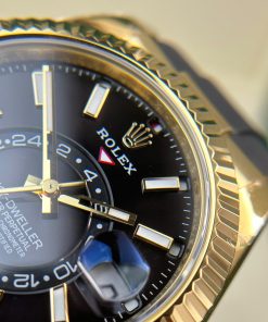Rolex Sky-Dweller 326238 Replica Watch Black Dial Weight 190 Gram ZF Factory 42mm (2)