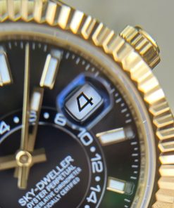 Rolex Sky-Dweller 326238 Replica Watch Black Dial Weight 190 Gram ZF Factory 42mm (2)