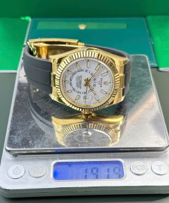 Rolex Sky-Dweller 326238 Replica Watch White Dial Weight 190 Gram ZF Factory 42mm (2)