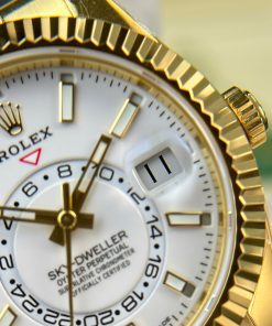 Rolex Sky-Dweller 326238 Replica Watch White Dial Weight 190 Gram ZF Factory 42mm (2)