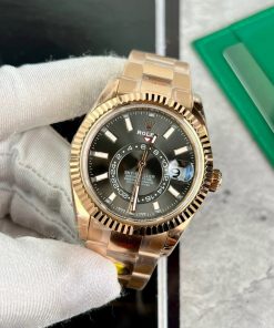 Rolex Sky-Dweller 326935 Replica Watches Best Quality Rhodium Dial 42mm (1)