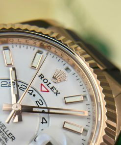 Rolex Sky-Dweller 336235 White Dial Replica 11 Watch Weight 190 Gram ZF Factory 42mm (2)