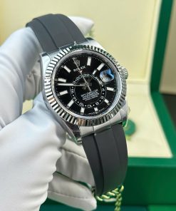 Rolex Sky-Dweller 336239 Black Dial Replica Watch Weight 190 Gram ZF Factory 42mm (2)