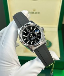Rolex Sky-Dweller 336239 Black Dial Replica Watch Weight 190 Gram ZF Factory 42mm (2)