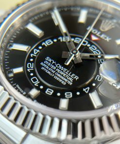 Rolex Sky-Dweller 336239 Black Dial Replica Watch Weight 190 Gram ZF Factory 42mm (7)