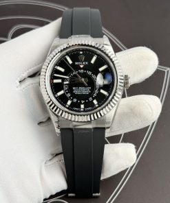Rolex Sky-Dweller 336239 Black Dial Replica Watches 42mm (1)