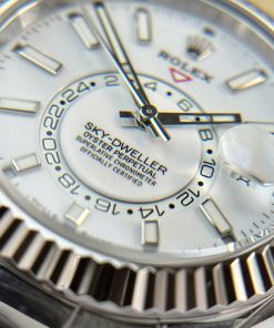 Rolex Sky-Dweller 336239 White Dial Replica Watch Weight 190 Gram ZF Factory 42mm (2)