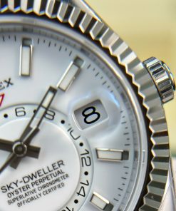 Rolex Sky-Dweller 336239 White Dial Replica Watch Weight 190 Gram ZF Factory 42mm (2)