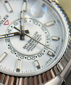 Rolex Sky-Dweller 336239 White Dial Replica Watch Weight 190 Gram ZF Factory 42mm (2)