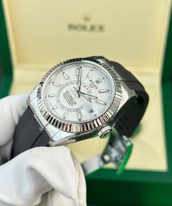 Rolex Sky-Dweller 336239 White Dial Replica Watch Weight 190 Gram ZF Factory 42mm (2)