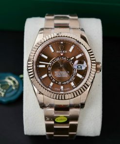 Rolex Sky Dweller 336935 Chocolate Dial Best Replica Watches 42mm (1)