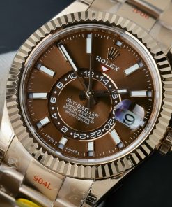 Rolex Sky Dweller 336935 Chocolate Dial Best Replica Watches 42mm (1)