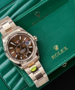 Rolex Sky Dweller 336935 Chocolate Dial Best Replica Watches 42mm (1)