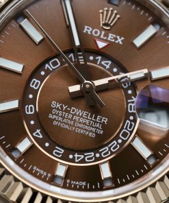 Rolex Sky Dweller 336935 Chocolate Dial Best Replica Watches 42mm (1)