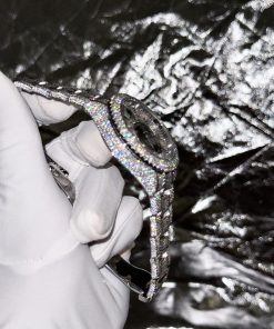 Rolex Sky Dweller Custom Full Moissanite Diamonds Hong Kong 42mm (3)