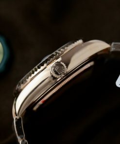 Rolex Sky-Dweller Gold Wrapped Blue Dial Best Replica 42mm (1)