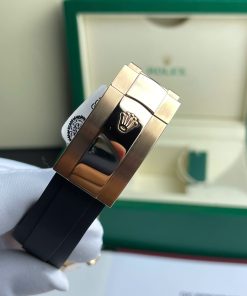 Rolex Sky-Dweller M336235 Replica Watch Gold Wrapped Chocolate Dial 42mm (2)