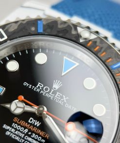 Rolex Submariner DIW Replica Watches Carbon Blue Strap 40mm (1)