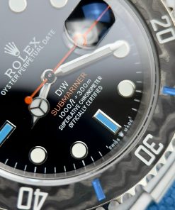 Rolex Submariner DIW Replica Watches Carbon Blue Strap 40mm (1)